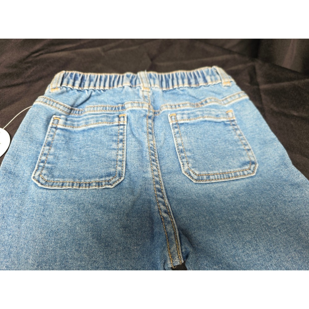 Wonder Nation Girls Toddler Flare Jeans Medium Enzyme Wash Denim 5T NWT - Picture 6 of 7